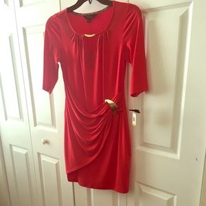 Thalia sodi red short dress